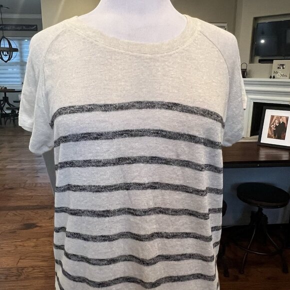 NWT $140 Comptoir Des Cotonners Linen Cotton Dress Size US Large FR XL EU XL - Picture 4 of 16